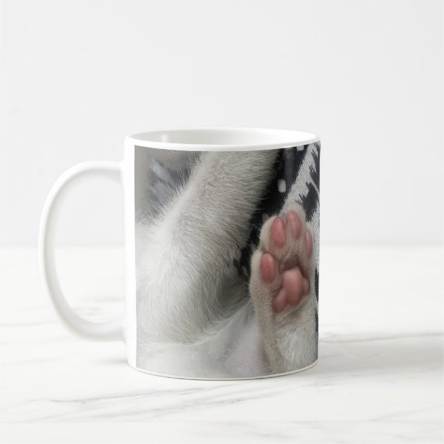 Café Caneca de Gatinho, Amor de Gato, Caneca Divertida (Esquerda)
