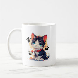 Café Caneca de gatinho fofo