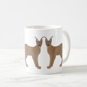 Café Caneca de Gato Caracal