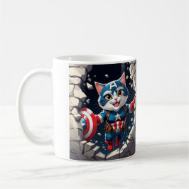 Café Caneca de gato-de-cabeça