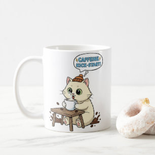 Café Caneca de Gato de Desenho Animado Fofo Amante de C