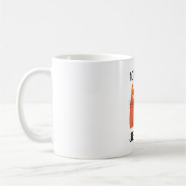 Café Caneca de Gato Engraçada Sem Pensamentos Apenas La