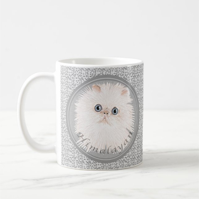 Café Caneca de Gato Himalaio (Esquerda)