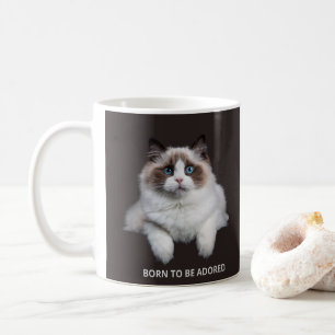 Café Caneca de Gato - Nascido Para Ser Adorado