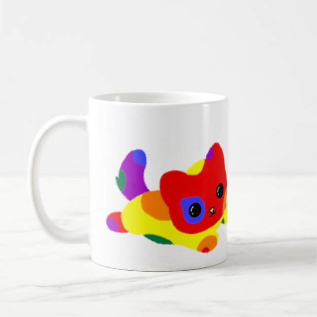 Café Caneca de Gato Orgulho LGBT+ (Esquerda)
