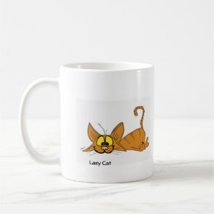 Café Caneca de Gato Preguiçosa