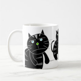 Café Caneca de Gato Preta