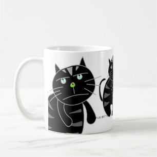 Café Caneca de Gato Preta