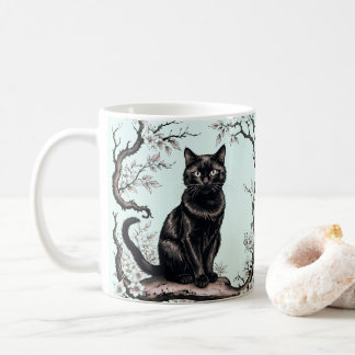 Café Caneca de Gato Preta