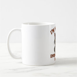 Café Caneca de Gato Preto Mal-Humorado – Citação do Mod
