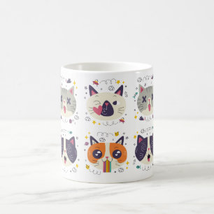 Café Caneca de Gato 'Ronronar Mais, Sibilar Menos' – Pr