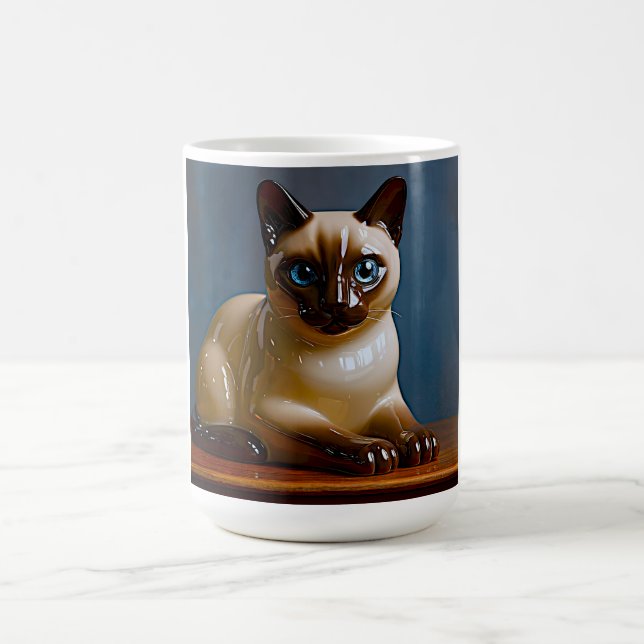Café Caneca de Gato Siames Alto (Centro)