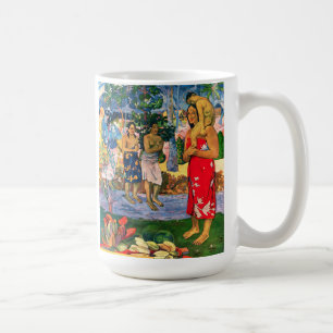 Café Caneca de Gauguin Ia Orana Maria