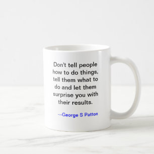 Café Caneca de George Patton