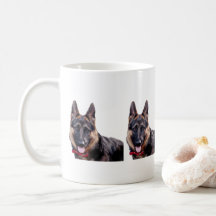 caneca de german shepherd para cães amantes