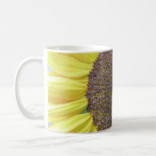 Café Caneca de Girassol Amarelo