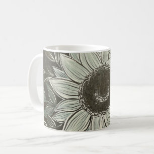 Café Caneca de Girassol Escura e Sonhosa