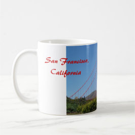 Café Caneca de golden gate bridge