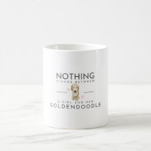 Caneca de Goldendoodle