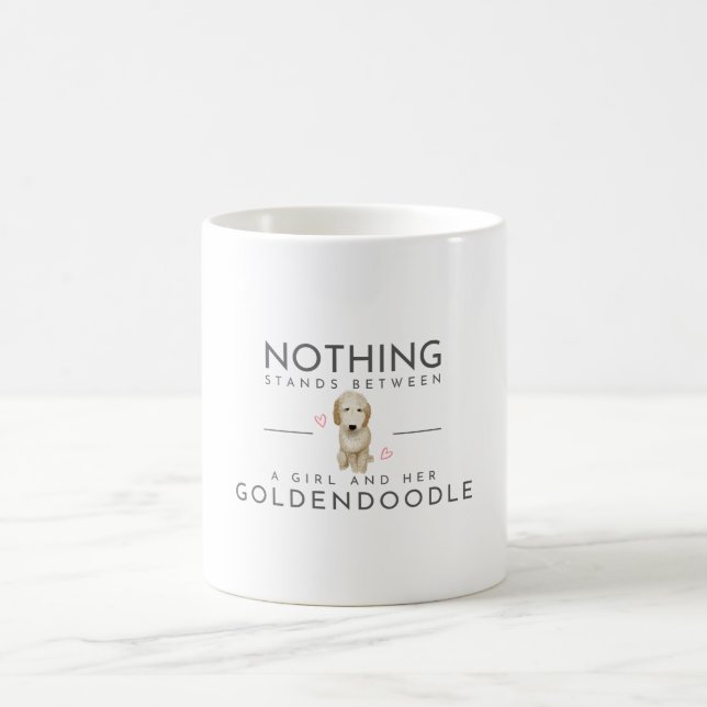 Café Caneca de Goldendoodle (Centro)