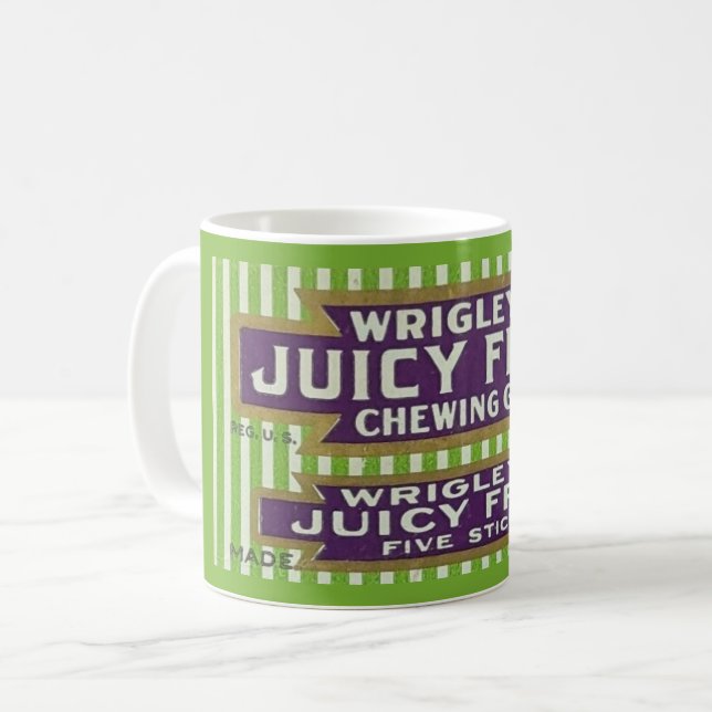 Café Caneca de Goma de Mascar (Frente Esquerda)