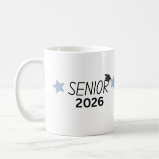 Café Caneca de Graduação Senior 2026 Presente da Turma