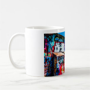 Café Caneca de Graffiti - Fotografia Original de Tony