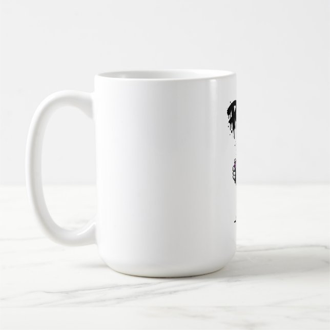 Café Caneca de Grafite do Coelho Urban Rebel (Esquerda)