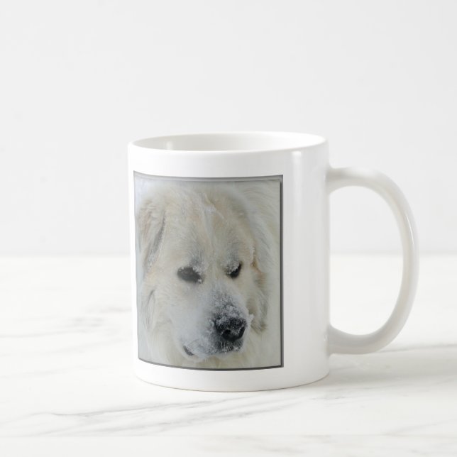 Café Caneca de grandes Pyrenees (Direita)