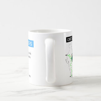 Café Caneca de GRIDSKIPPERS com mapa e patrocinadores