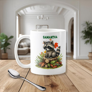 Café Caneca de Guaxinim   Caneca de Guaxinim Fofo com F