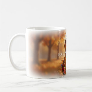 Café Caneca de Guitarra Outono Seguir o Seu Coração