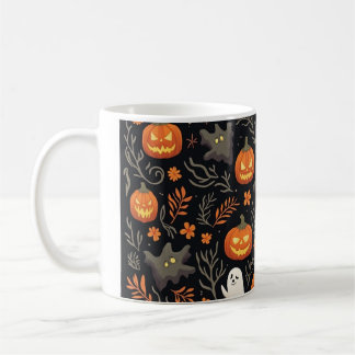 Café caneca de Halloween