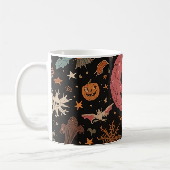 Café Caneca de Halloween (Esquerda)