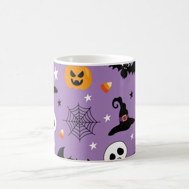 Café caneca de halloween (Centro)