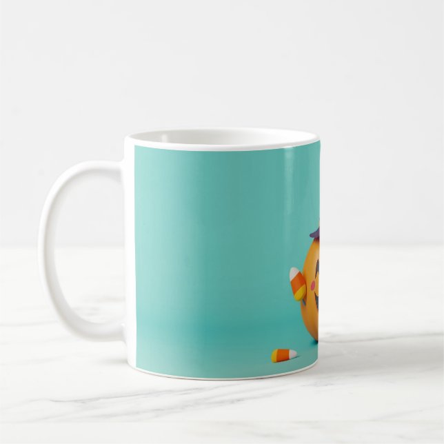 Café Caneca de Halloween (Esquerda)