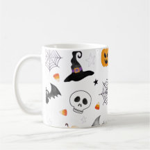 caneca de halloween