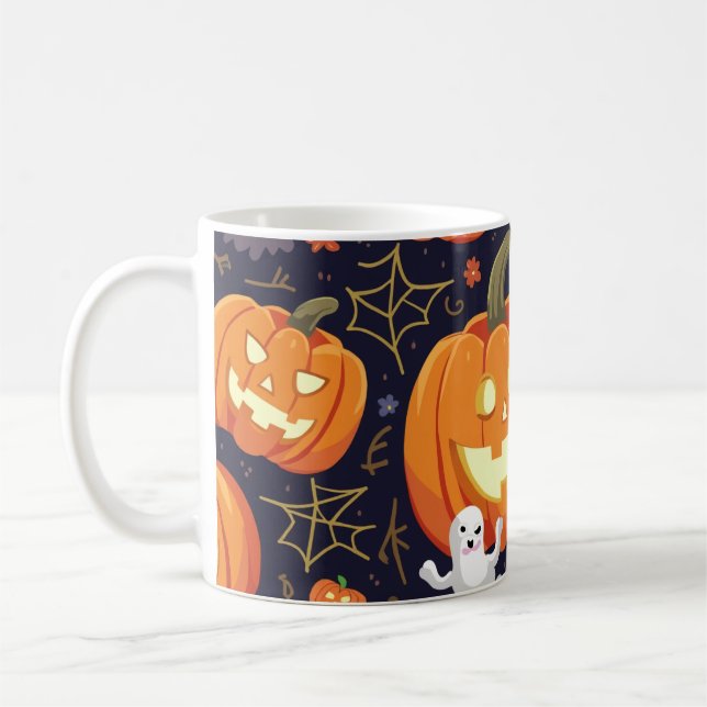 Café caneca de halloween (Esquerda)