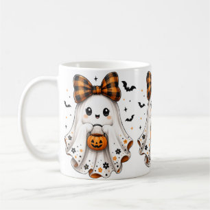 Café Caneca de Halloween Assustadora