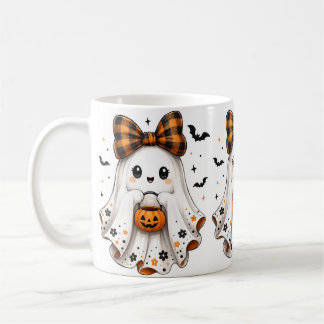 Café Caneca de Halloween Assustadora