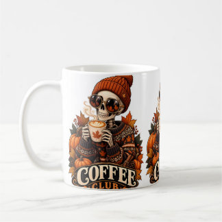 Café Caneca de Halloween Assustadora