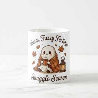Café Caneca de Halloween de Fantasma Aconchegante Desig