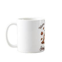 Caneca de Halloween de Fantasma Aconchegante Desig