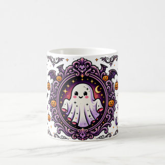 Café Caneca de Halloween de Fantasma Fofo