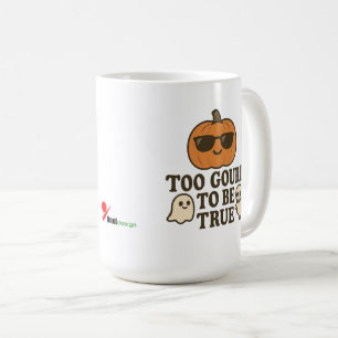 Café Caneca de Halloween Muito Gourda para ser Verdadei