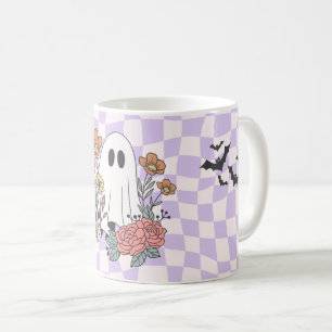 Café Caneca de Halloween Spooky - Abóbora, Espírito e D