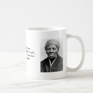 Café Caneca de Harriet Tubman com citações "ideais"