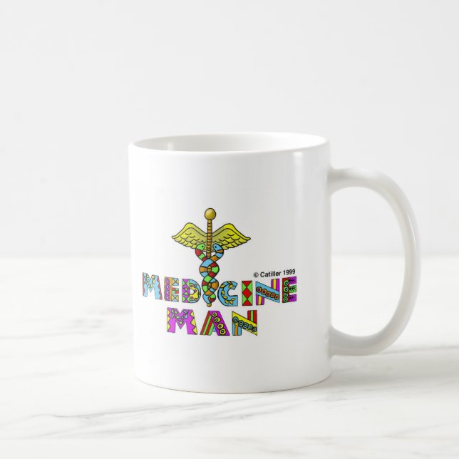 Café Caneca de homem da medicina (Direita)