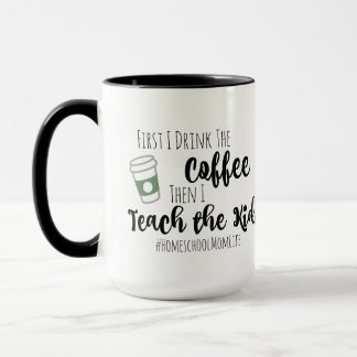 Café & caneca de Homeschooling