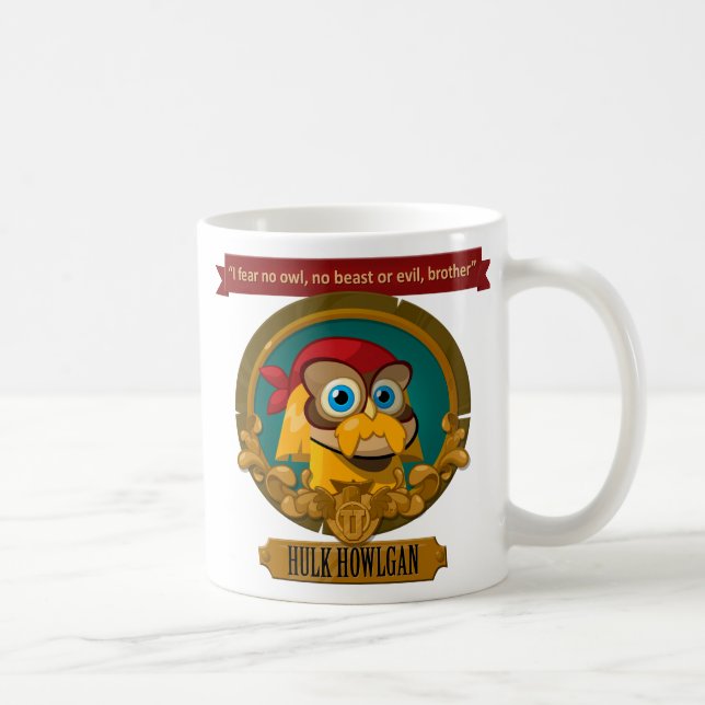 Café CANECA de Howlgan do casco (Direita)